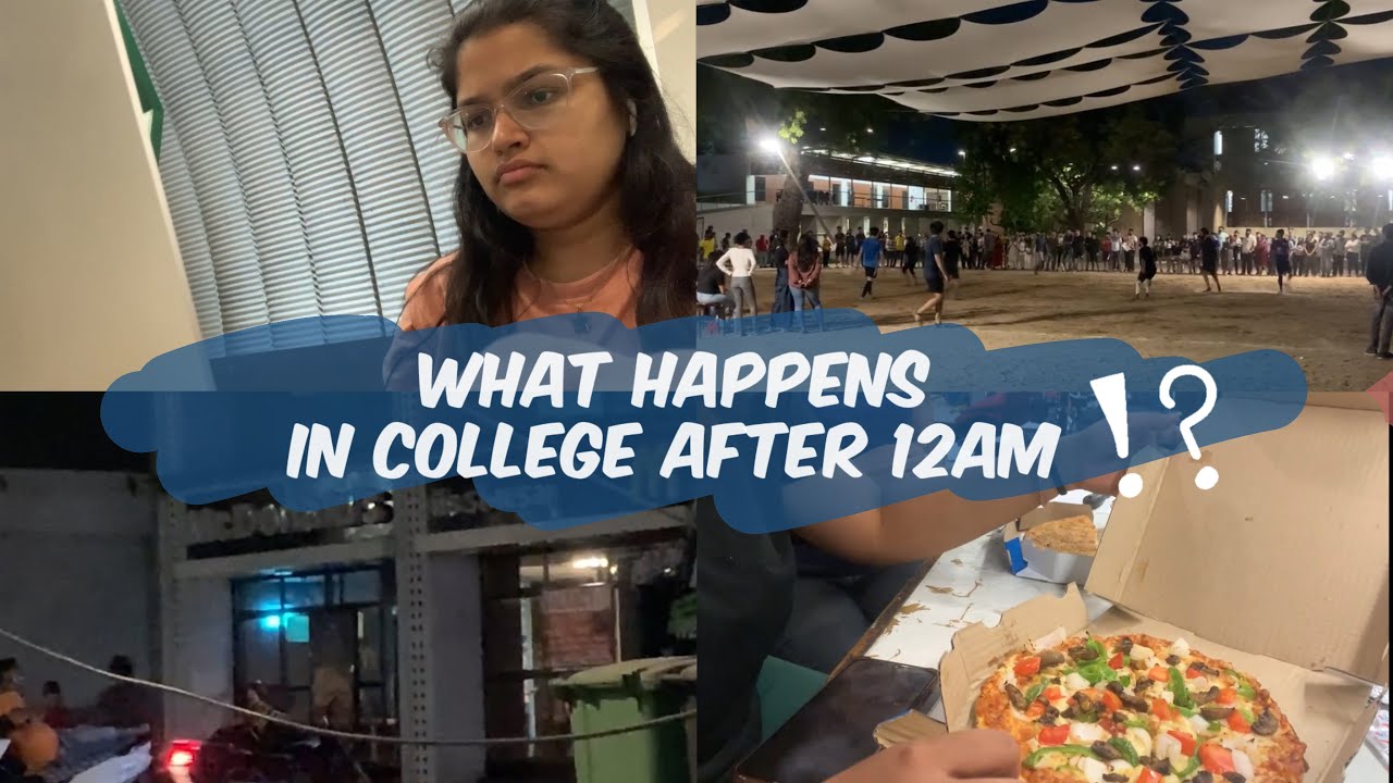 PULLING AN ALL NIGHTER IN COLLEGE | CEPT UNIVERSITY | ANVI VIJH