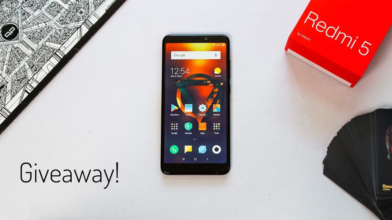 Redmi 5 Black Colour Unboxing & Giveaway