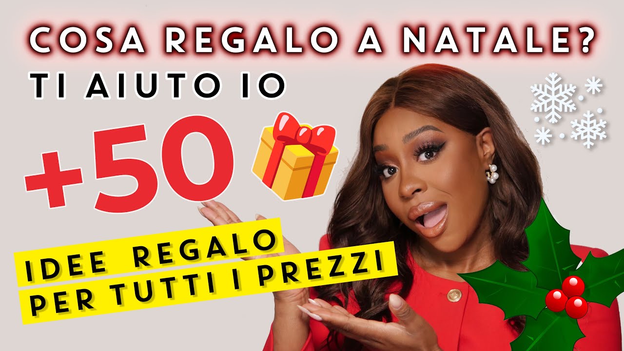50 IDEE REGALO DI NATALE 2022 | I MIGLIORI sotto 50&euro; e sopra 80 euro