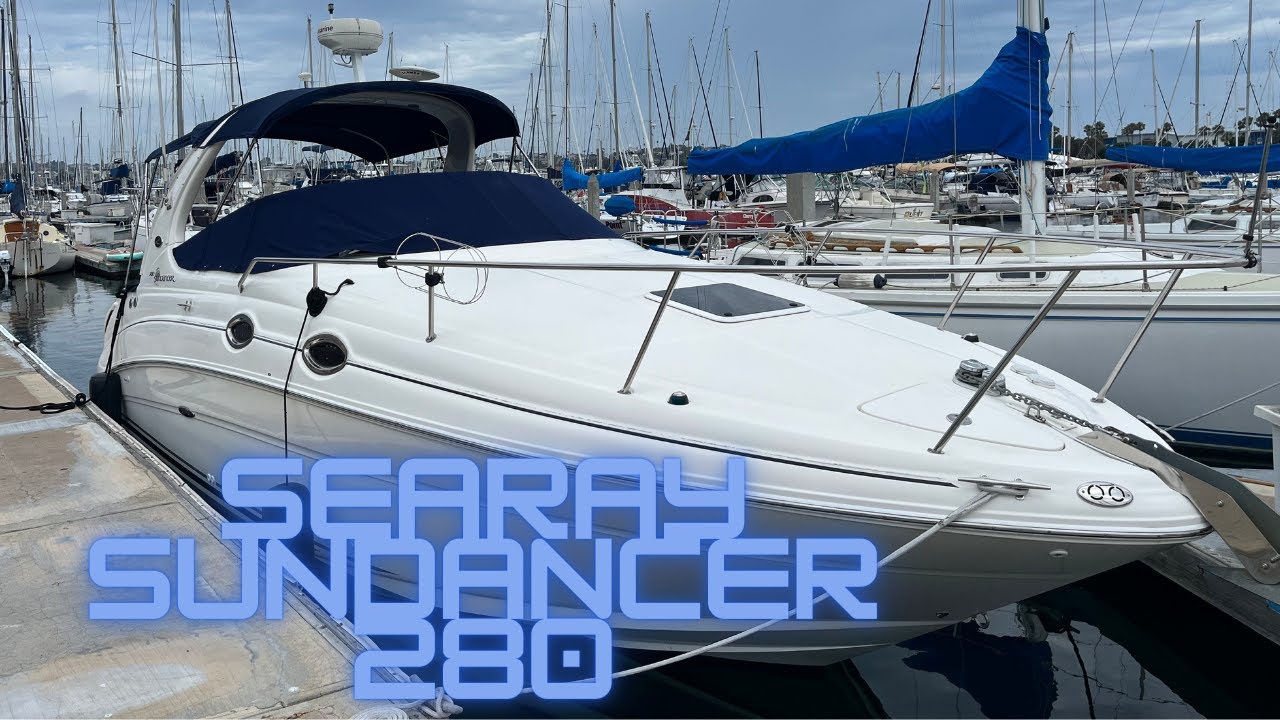2004 Searay Sundancer 280-Virtual Tour!!