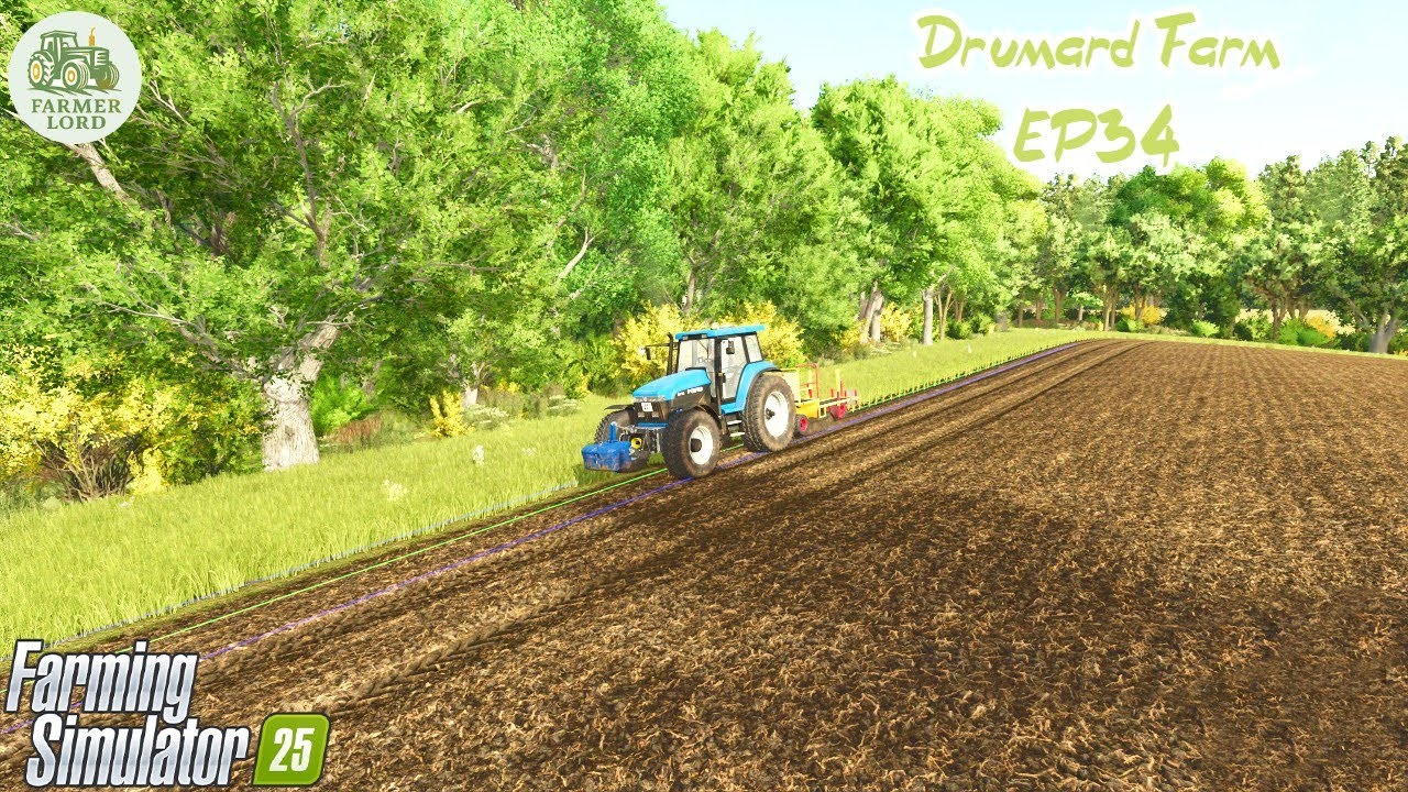 Farming Simulator 25 , Drumard Farm With me Farmer Lord EP 34