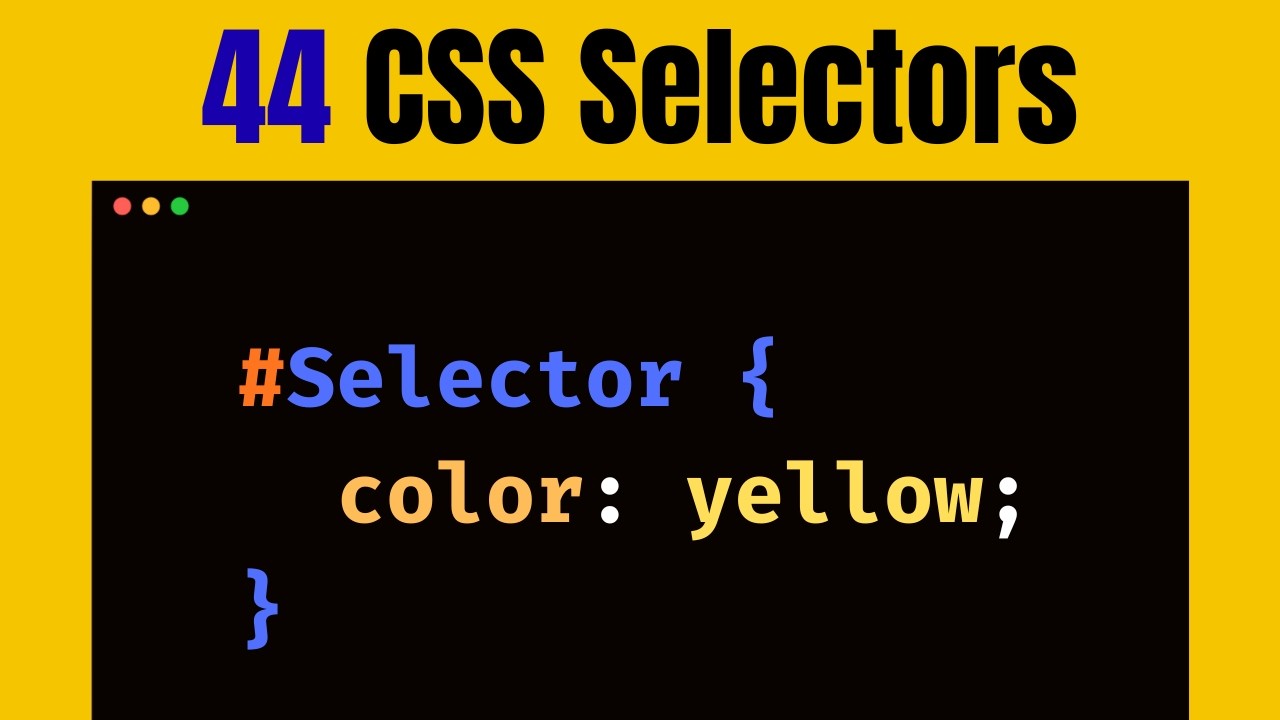Can You Learn Every CSS Selector in Just 25 Minutes?