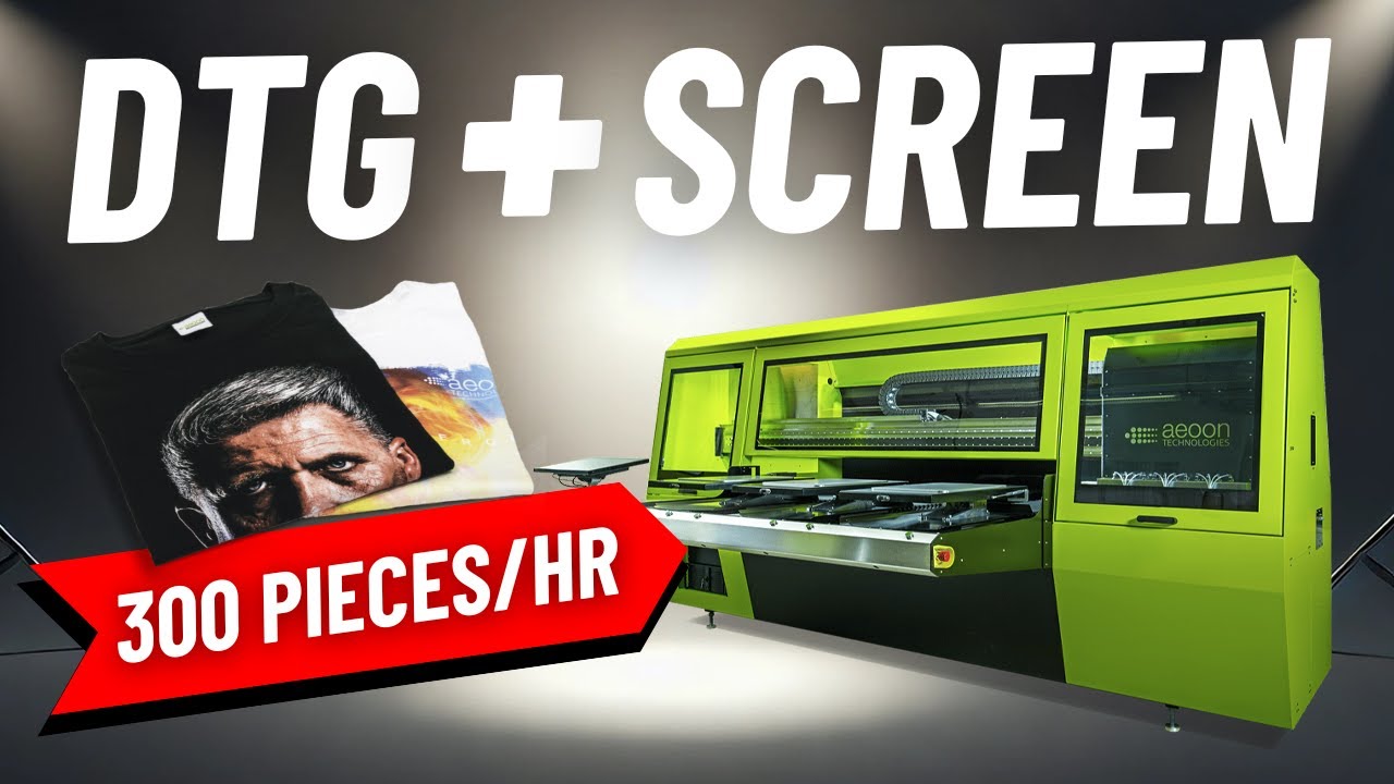 Aeoon Technologies Unveils an All-in-One DTG and Screen Printing Solution