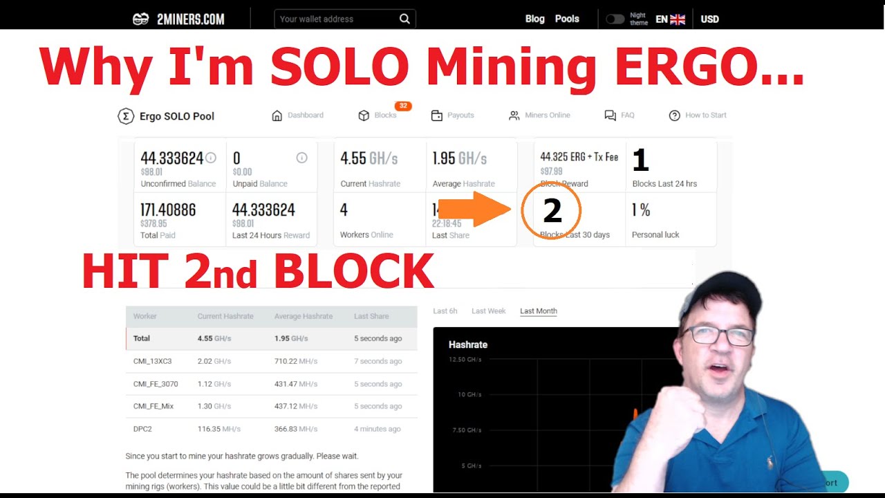 Why I'm Solo Mining ERGO 😎 Just Hit a 2nd BLOCK |  Do You Miss GPU Mining?