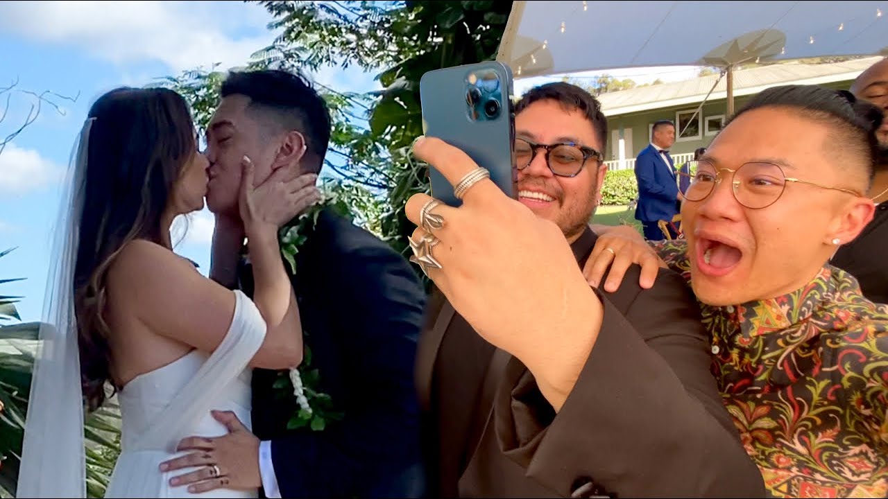 Super Lit & Beautiful Hawaii Wedding (Brian Puspos & Aja Dang - with the full choreographed dances)