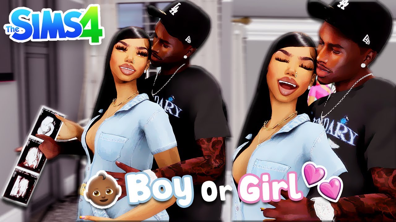 GENDER REVEAL👶🏽🍼  // Single Teen Mom Life Ep. 15 — Sims 4 LP