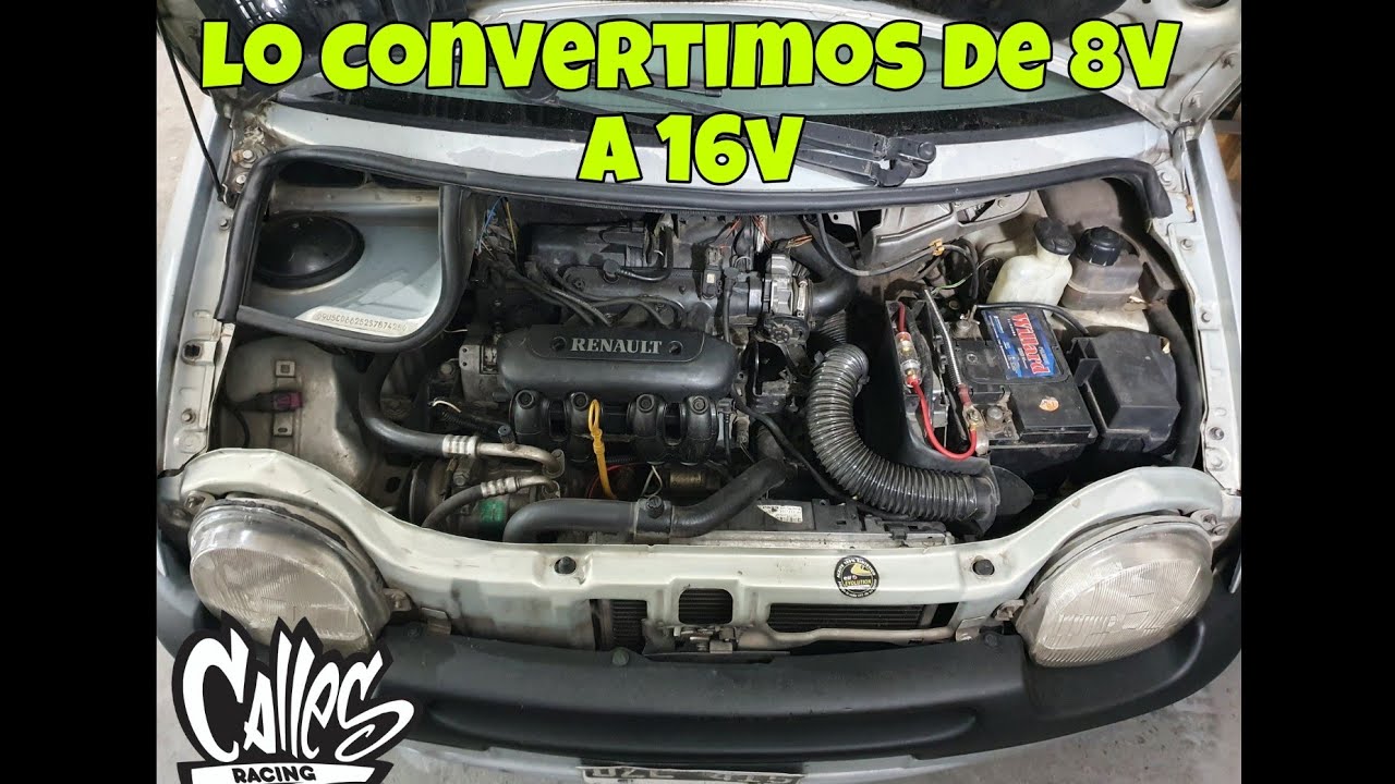 convertimos un twingo de 8v a 16v. parte1  #CallesRacing