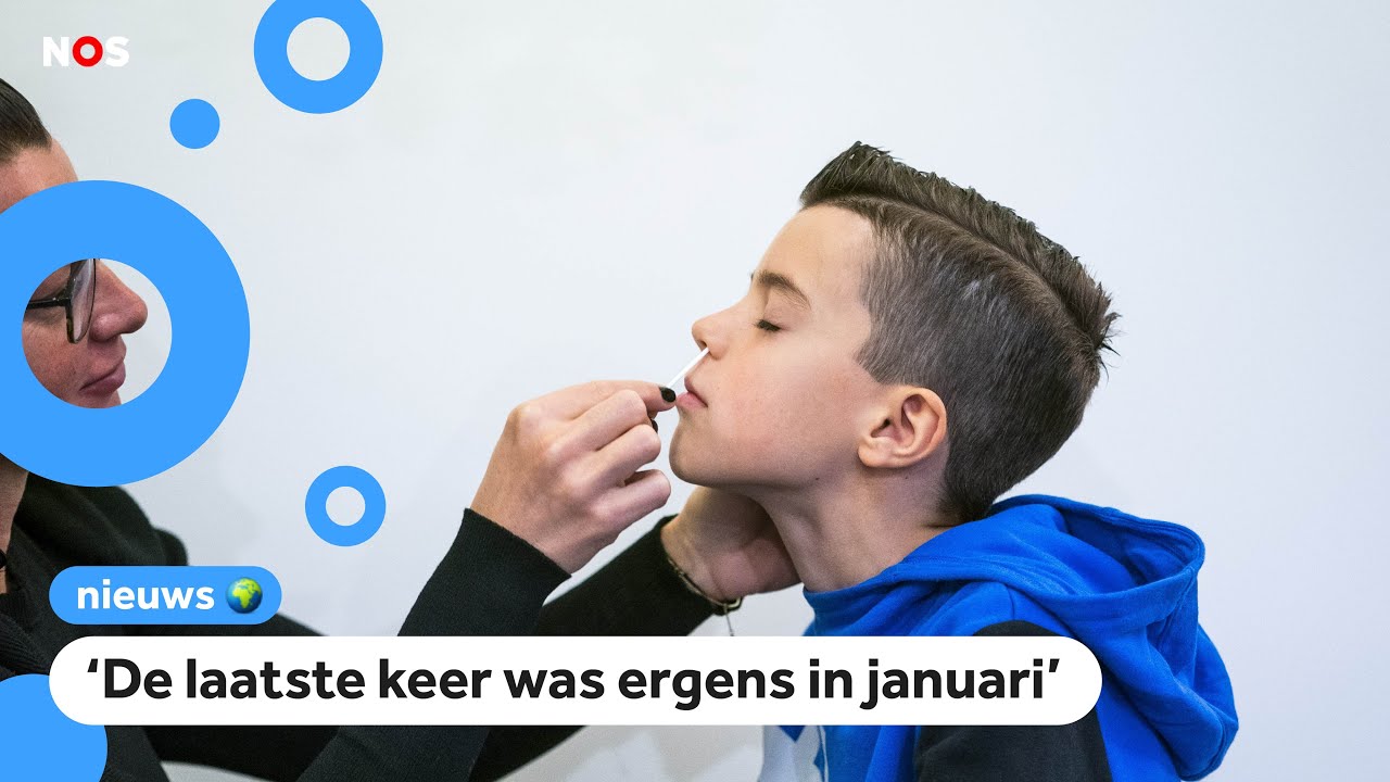 Steeds minder kinderen doen een corona-zelftest