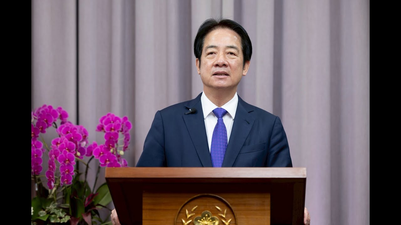 總統為「日台防災論壇」錄製致詞影片