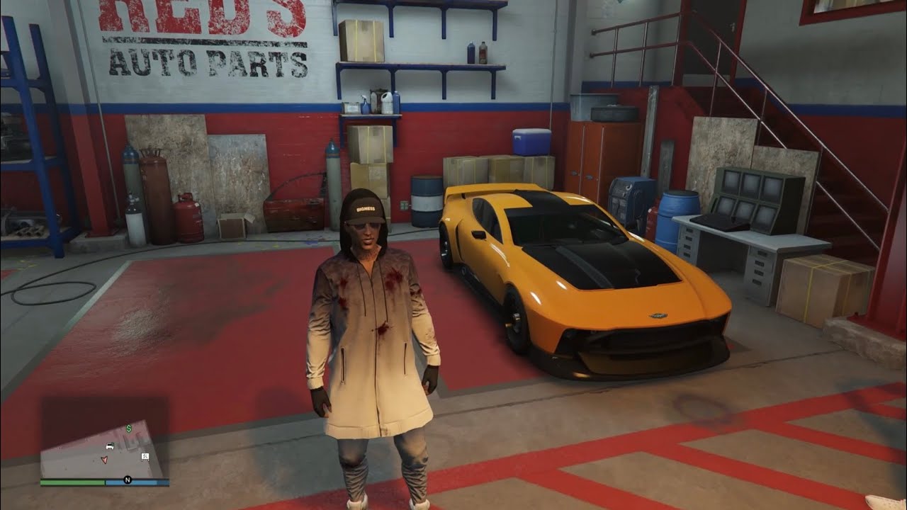 GTA V ONLINE: THE GANGBANGER ROBBERY (DEWBAUCHEE CHAMPION)