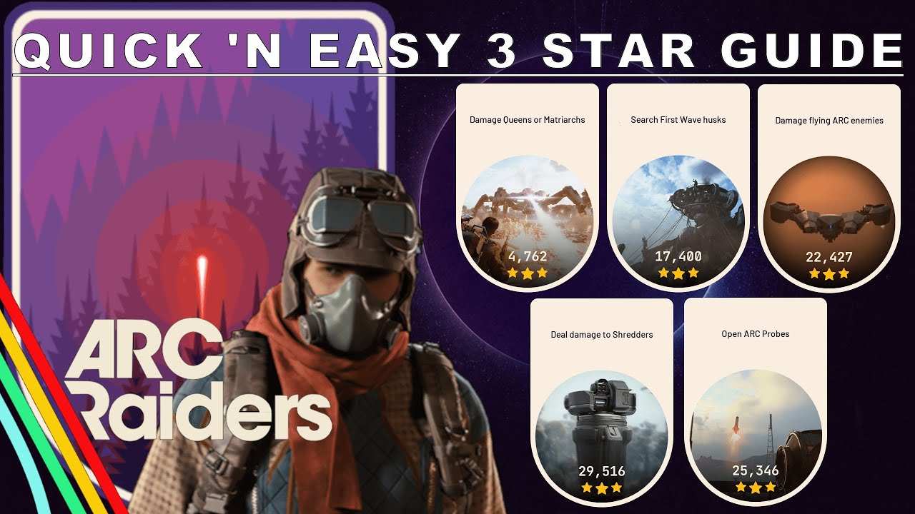 ARC RAIDERS S2 WEEK 5 TRIALS - QUICK N EASY 3 STAR GUIDE