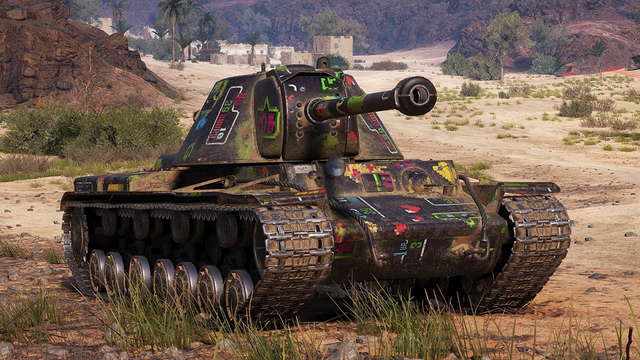 World of Tanks - KV-3 - 4 Kills 6,3K Damage (El Halluf)