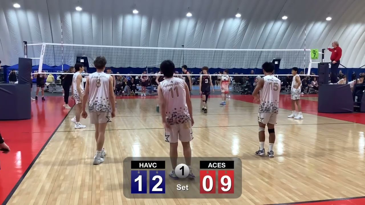 WCA 16u Vs HAVC 16u Sets 1,2,3