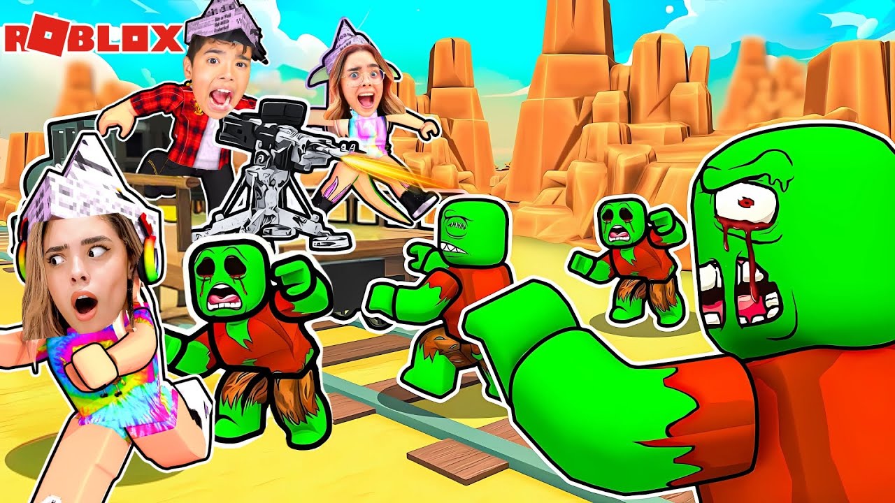 Roblox: Primeira Vez no TREM ASSUSTADOR *CHEGAMOS no FINAL* (Dead Rials)