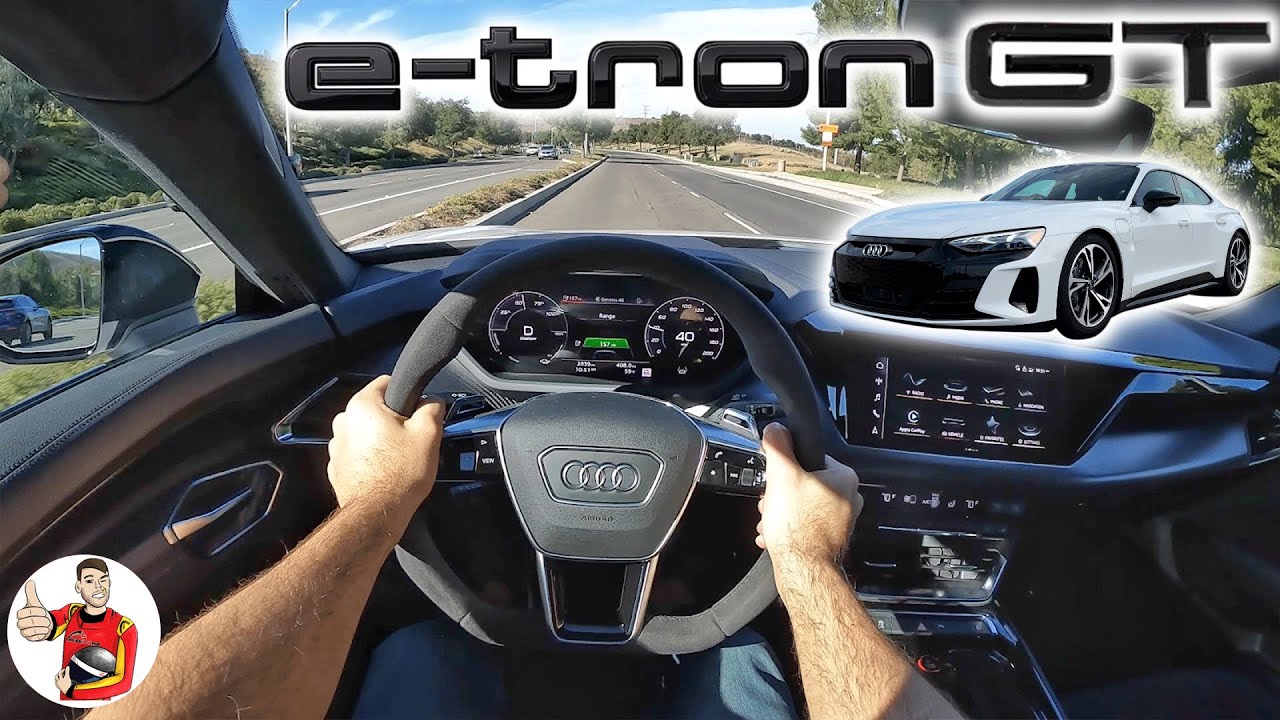 The 2022 Audi e-tron GT Performance Pack is Always on Stealth Mode (POV Drive Review)