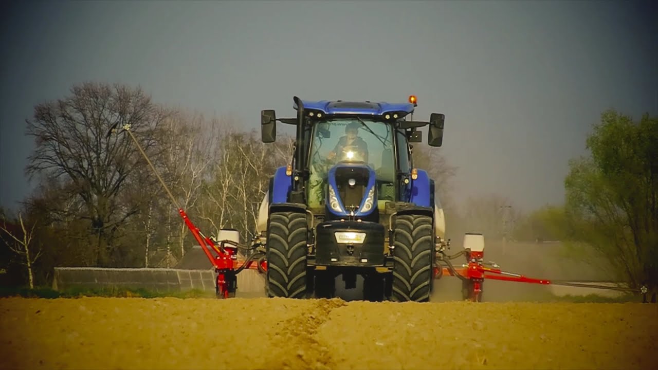 Siew Kukurydzy New Holland T7.175 & Kuhn Maxima