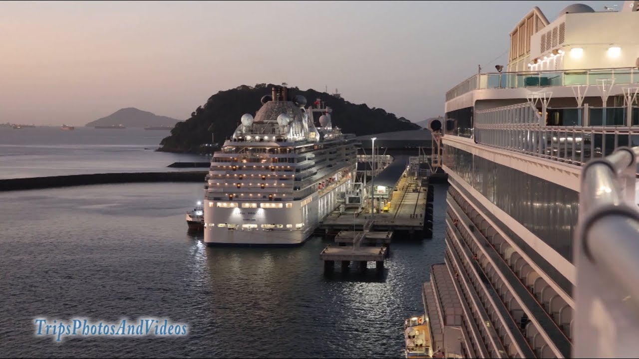 Majestic Princess Sails To Fuerte Amador, Panama