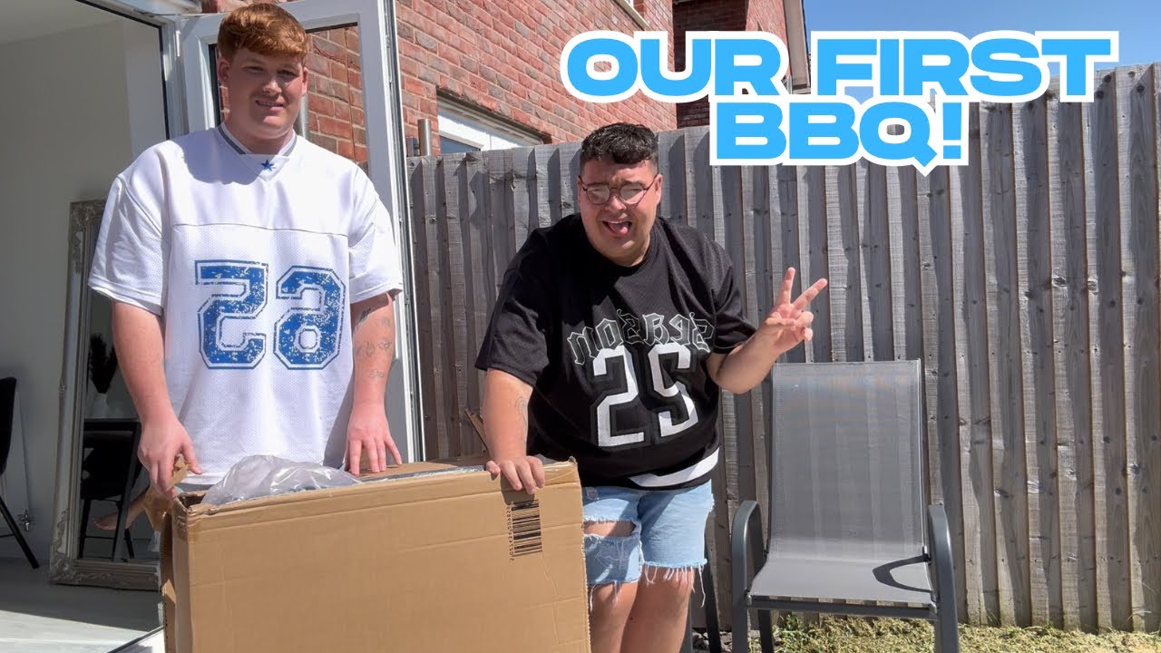 WE HOSTED OUR FIRST BBQ !!! ( CHAOS ) KANE&IEUAN