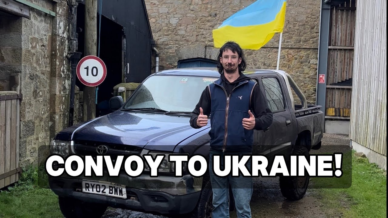Driving 10 vehicles to UKRAINE!