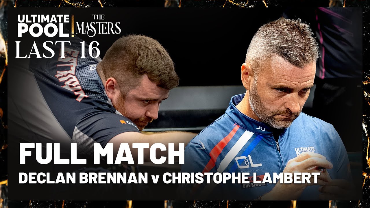 HUGE LAST 16 MATCH UP | Christophe Lambert v Declan Brennan | The Masters 2025