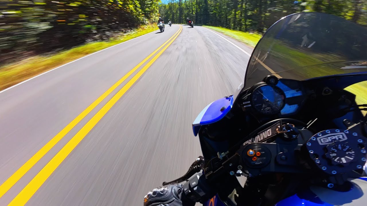 Yamaha R6 Raw Sound | Aggressive Street Ride