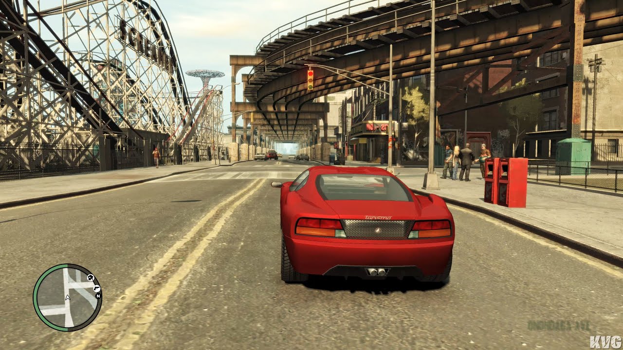 Grand Theft Auto 4 - Grotti Turismo - Gameplay (PC UHD) [4K60FPS]