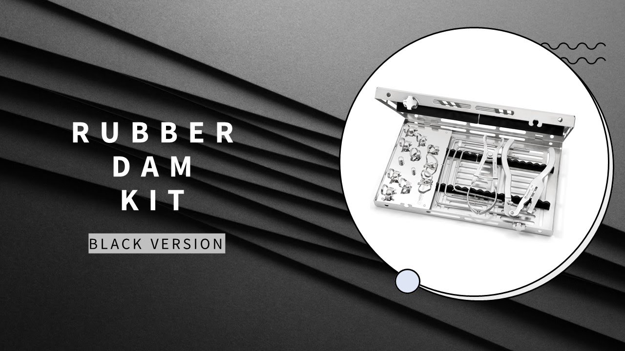 MEDESY Rubber Dam Kit BLACK VERSION