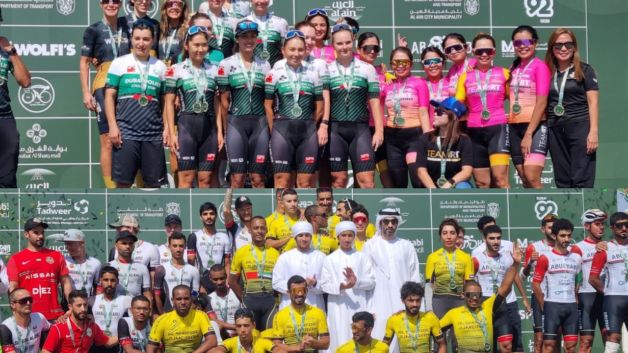 BIKE ABU DHABI GRAN FONDO 2022 // 150km Abu dhabi to Al Ain // Awarding // NOV-12-2022