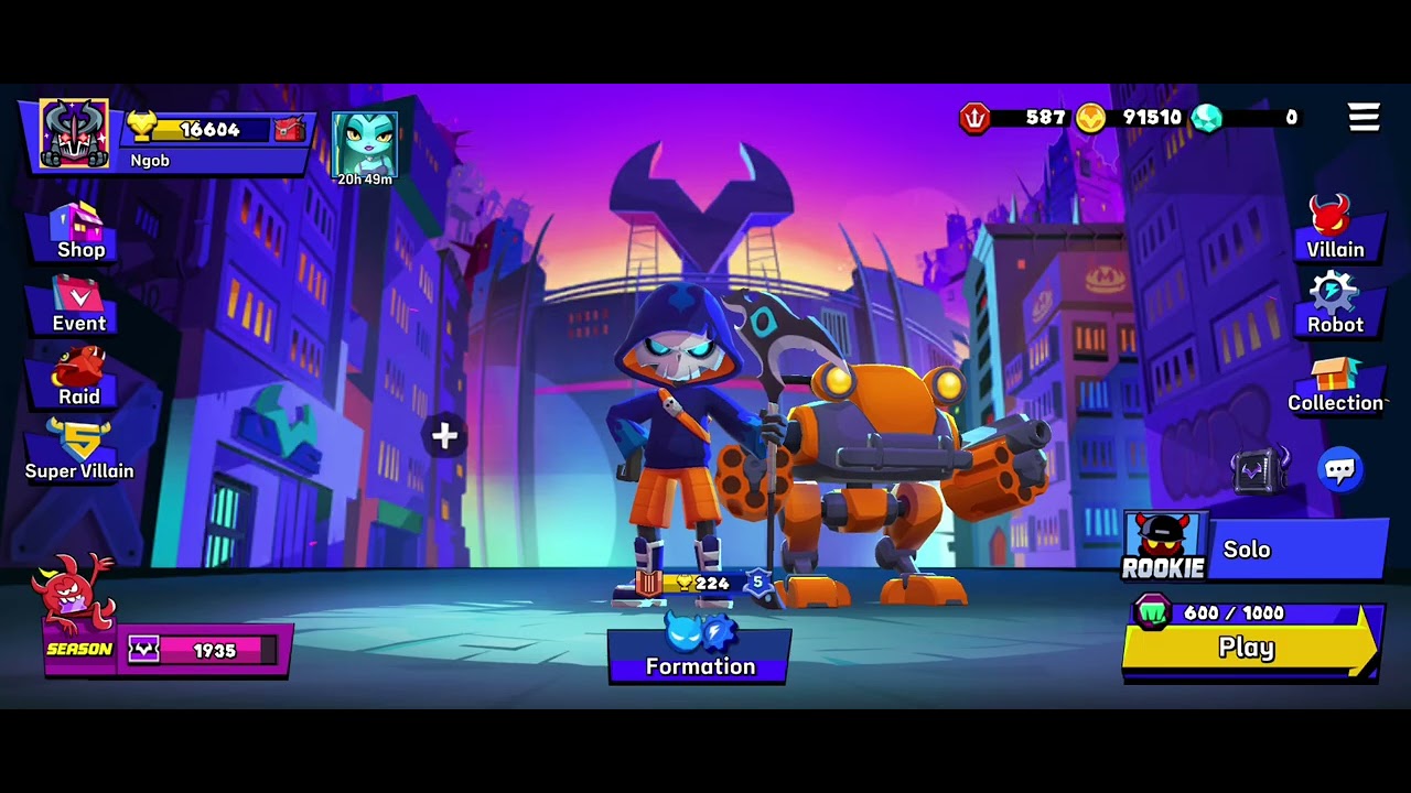 Super Villains Rookie Gameplay Jack