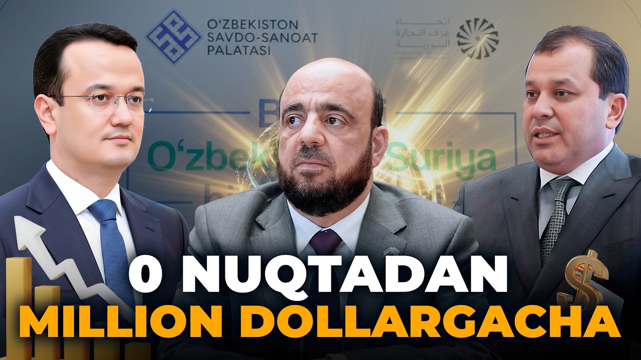TARIXIY KELISHUV: 0 NUQTADAN MILLION DOLLARGACHA