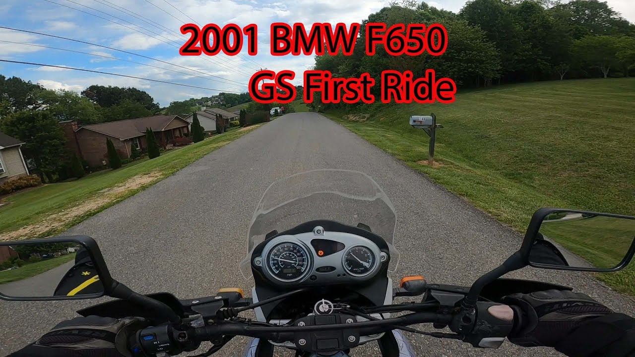 2001 BMW F650 GS First Ride Review