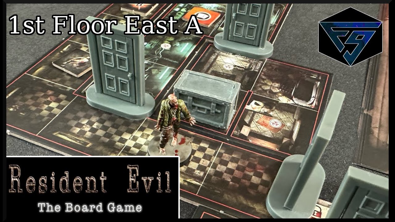 Resident Evil The Board Game - Solo Campaign - 1st Floor East A