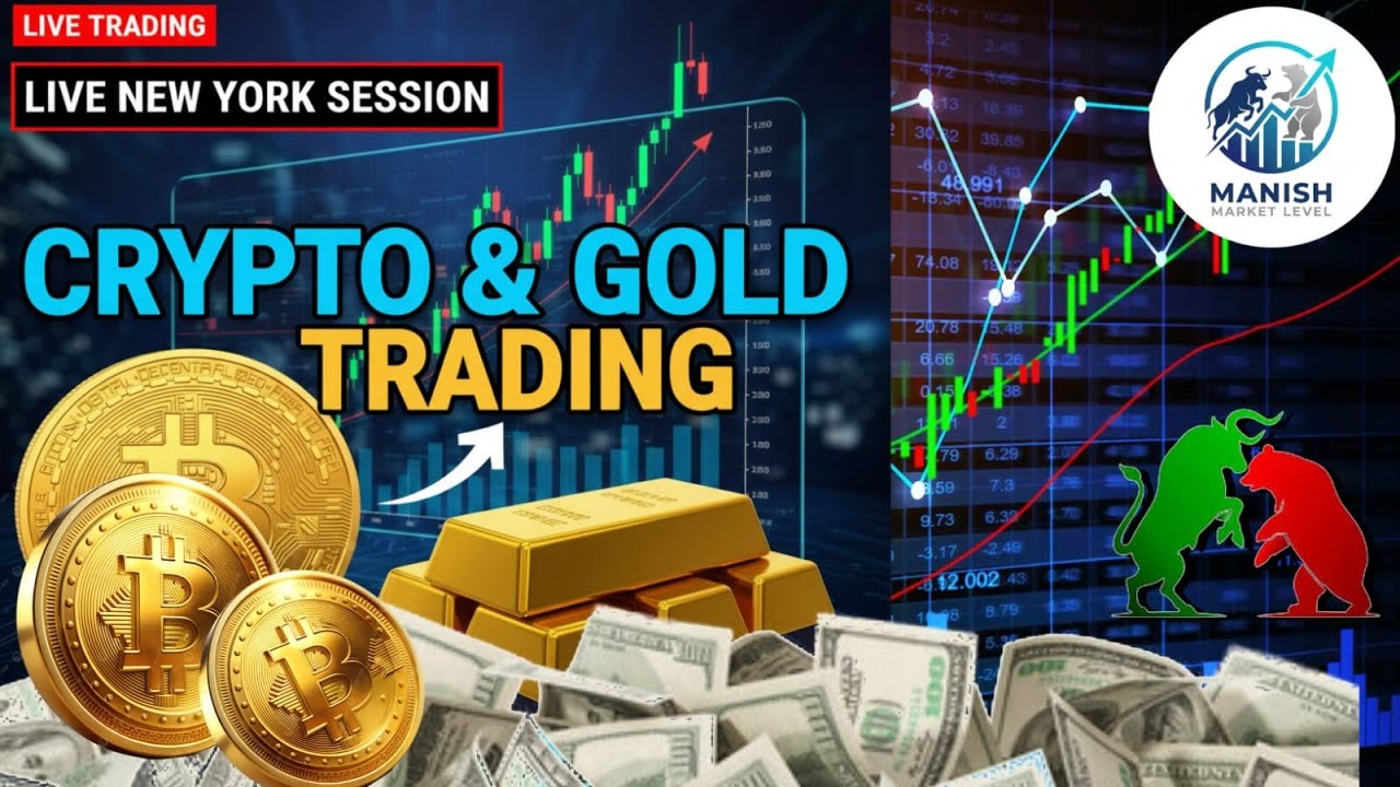 Live Bitcoin and gold Trading |anylas;#cryptocurrency #trading