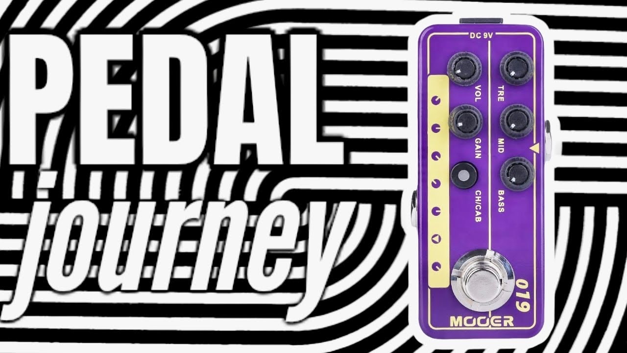 MOOER 019 UK Gold PLX Micro Preamp Marshall Plexi Sound DEMO