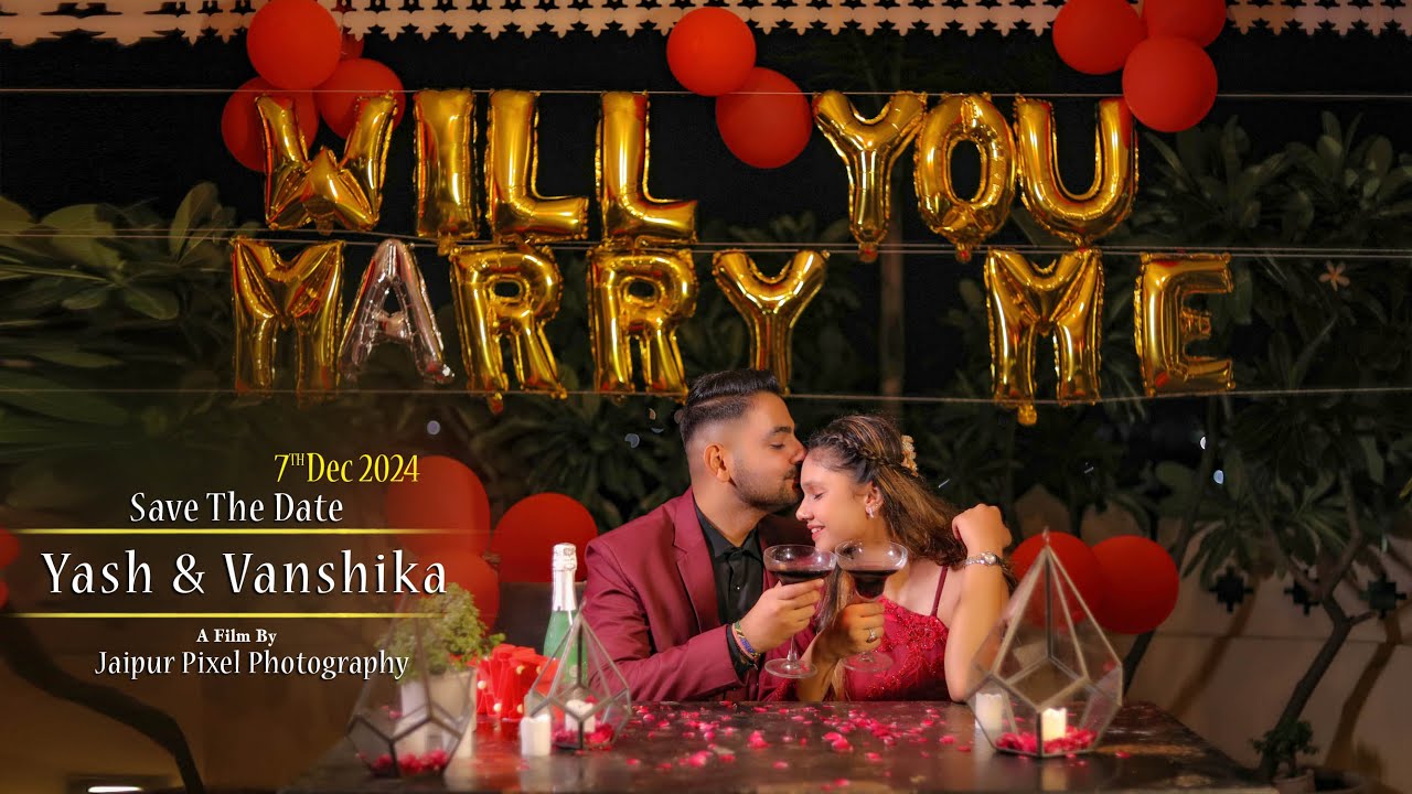 Love Story ❤ || Yash & Vanshika || PRE WEDDING (Official Video) || Jaipur Pixel Photography