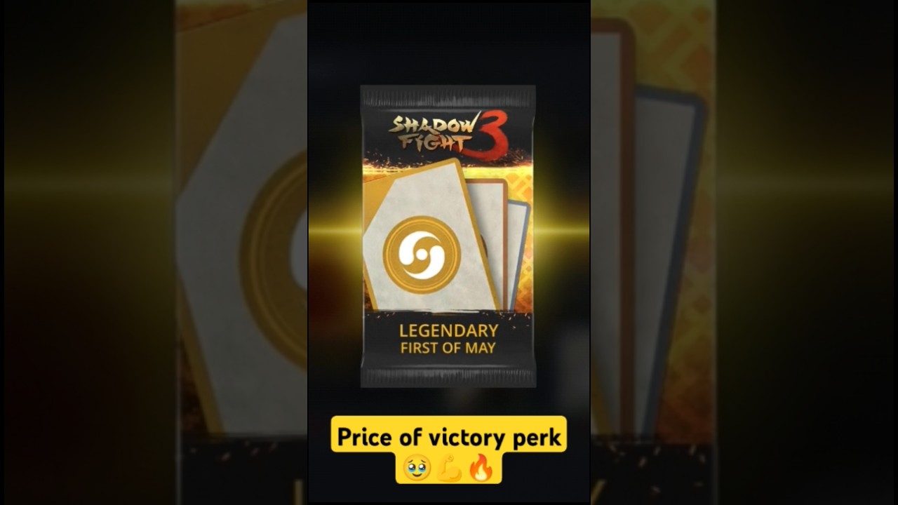 price of victory perk unlocked 🥹✌️ #shadowfight3 #labourday #gaming #shorts #gamingshorts