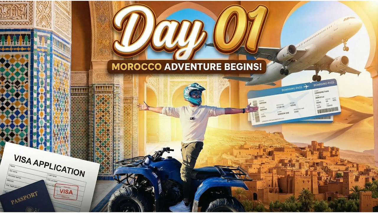 Morocco Travel Vlog Day 01 | First Impressions of Morocco 🇲🇦 | Tamil Travel Vlog | மொராக்கோ பயணம்
