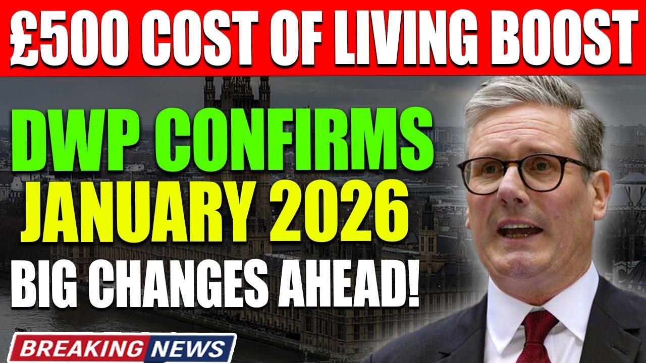 DWP Approves &pound;500 Cost of Living Paymentfor January 2026