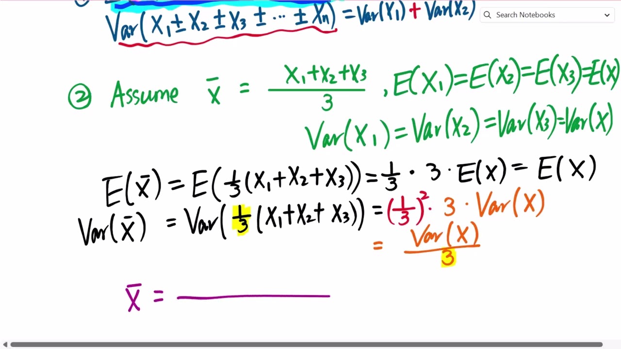 Topic 4 Linear Combinations of Random Variables (1)