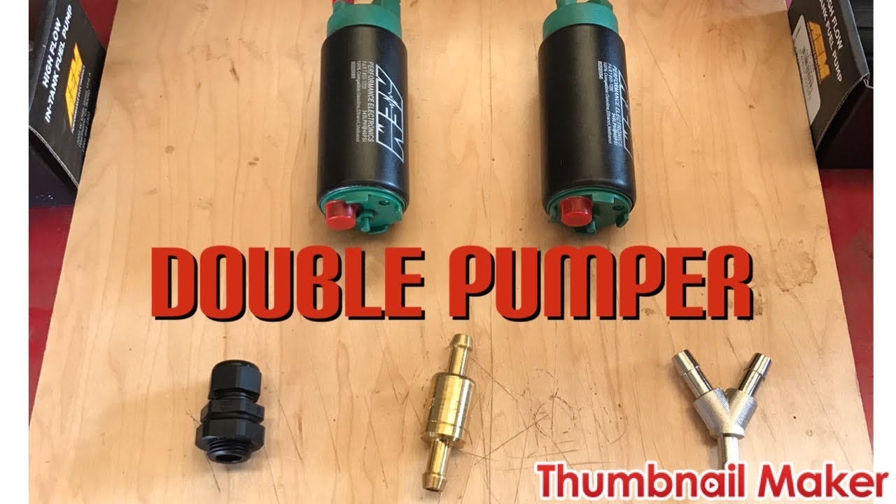 DIY Subaru Dual Pump Set Up!
