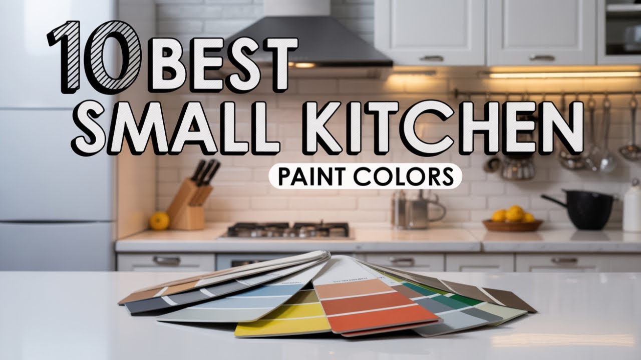 10 Best Small Kitchen Paint Colors: Create a Spacious & Stylish Look