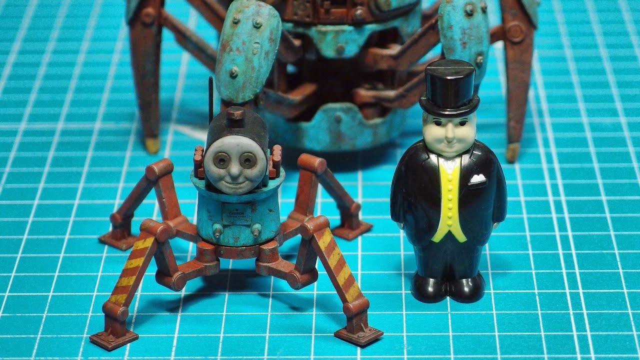 3Dプリンターでミニミニ機関戦車トーマスを作りました
