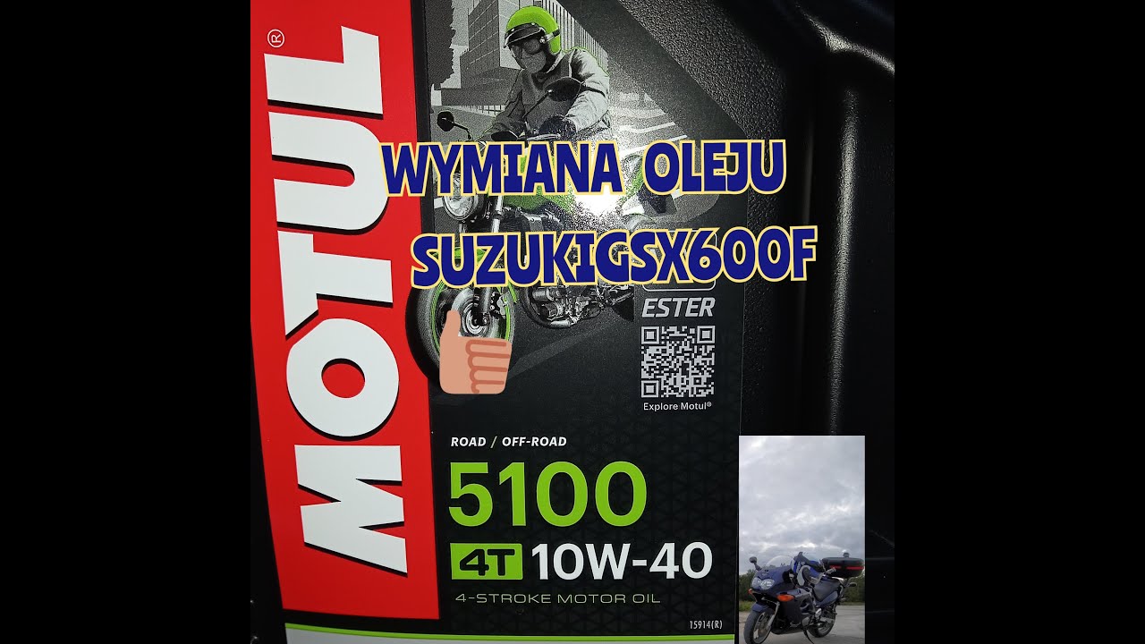 WYMIANA OLEJU SUZUKI GSX600F
