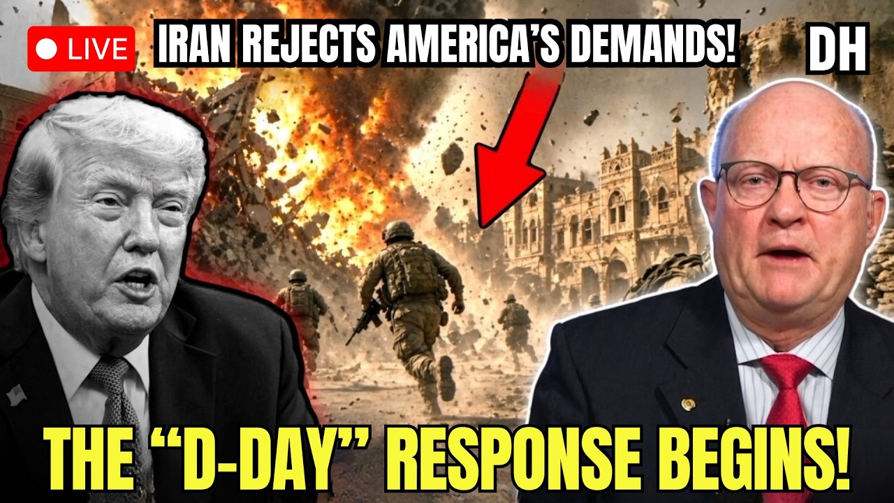 IRAN&rsquo;S RETALIATION ERUPTS! Trump&rsquo;s &ldquo;D-Day&rdquo; Attack Sparks WW3 WARNING