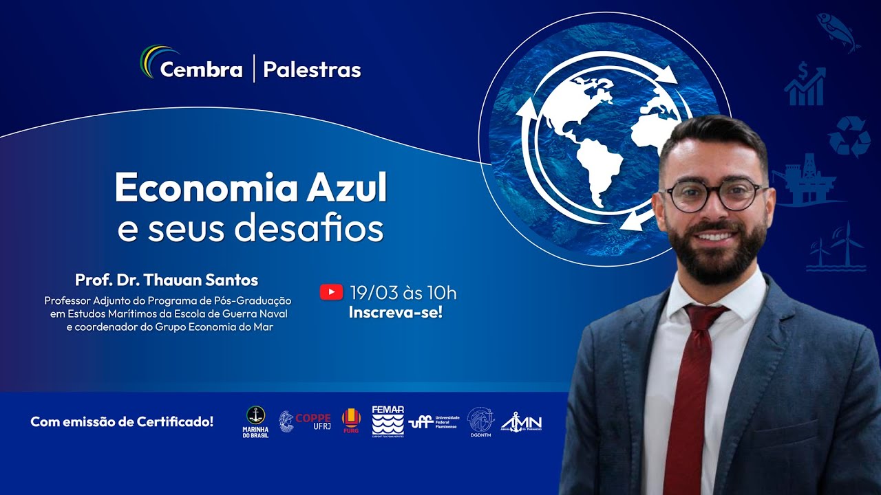 Palestra Economia Azul e seus desafios