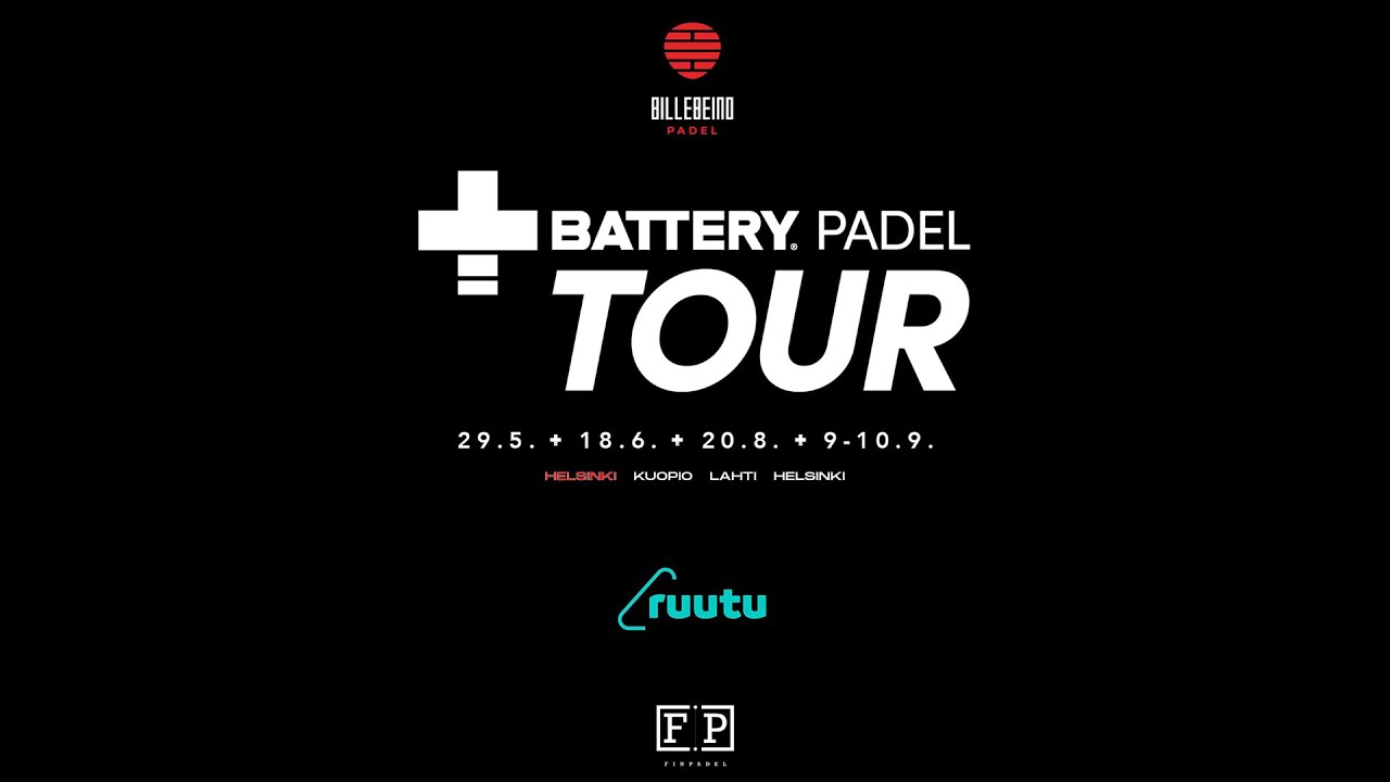 Manner & Tuomi Vs Meskanen & Kampman - Alkuerä - BatteryPadelTour 29.5.2022