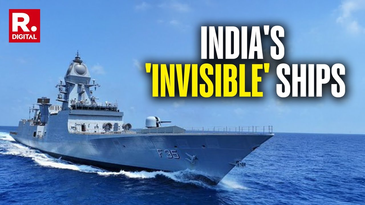 INS Udaygiri and INS Himgiri: India's 'Invisible' Ships | India's New Stealth Warships | Indian Navy