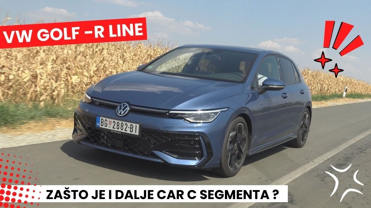 Volkswagen Golf R Line - TEST by Miodrag Piroški