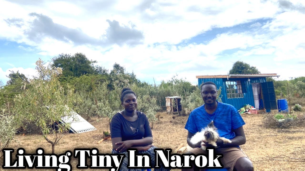 YOUNG Family Living in a TINY MABATI House in the WILDERNESS.