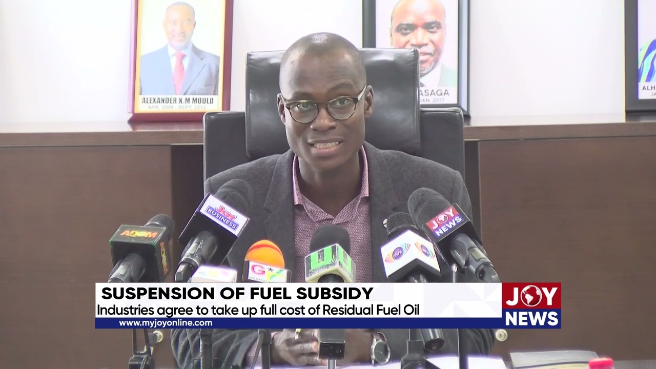 Suspension of fuel subsidy: Industries agree to take up full cost of Residual Fuel Oil